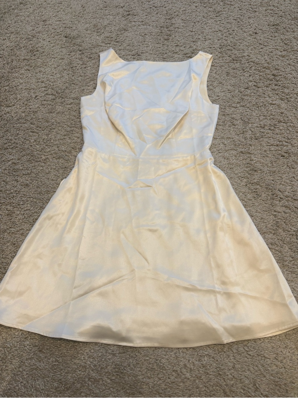 Reformation Zenni Satin Mini Dress